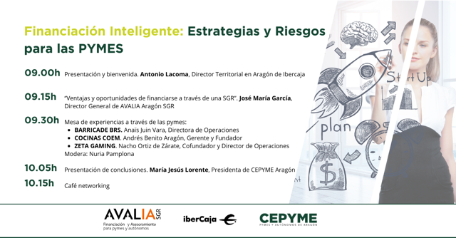 imagen de Jornada "Financiación Inteligente: Estrategias y riesgos para las PYMES"