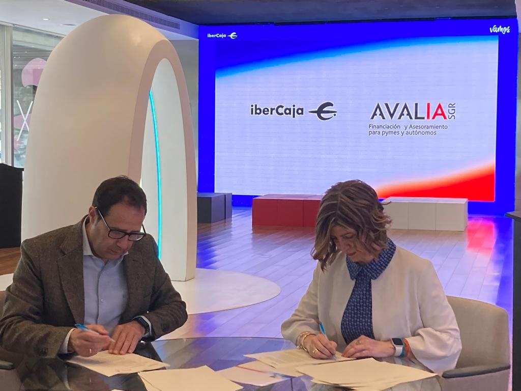 Acuerdo de colaboración entre Ibercaja y Avalia Aragón